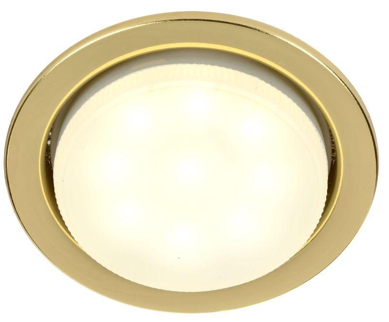 Светильник точечный GX53 встраив. зол. IEK LUVB0-GX53-1-K22