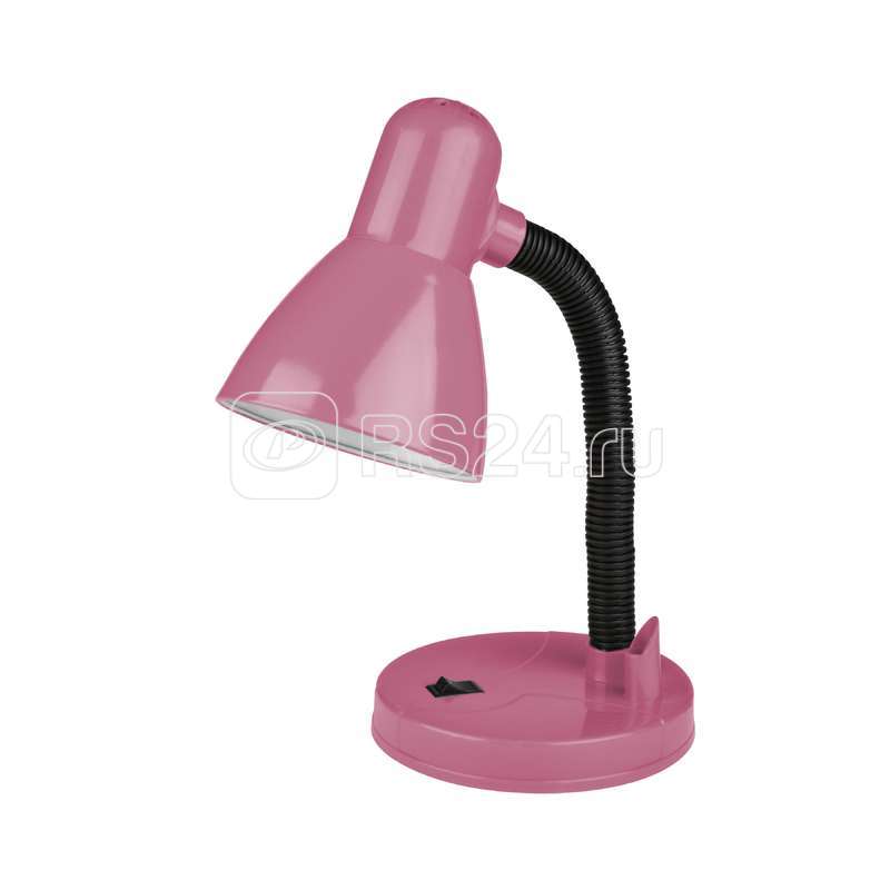 Светильник настольный TLI-226 RED E27 механ. выкл. роз. Uniel UL-00001806