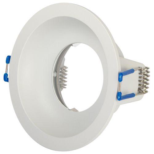 Светильник WR4 SWH MR16/GU5.3 IP44 встраив. влагозащ. бел. матов. Эра Б0061185