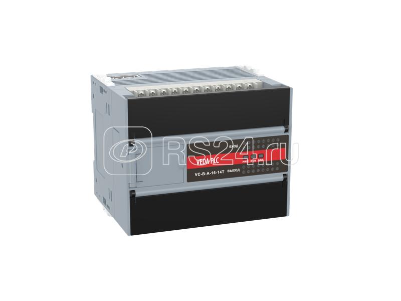 Контроллер программируемый логический VC-ВS-A-8-6T 220В AC 36 вх. сигналов 24 вых. транз. сигнала 2 порта связи без возможности расширения RoHS VEDA CBV10040