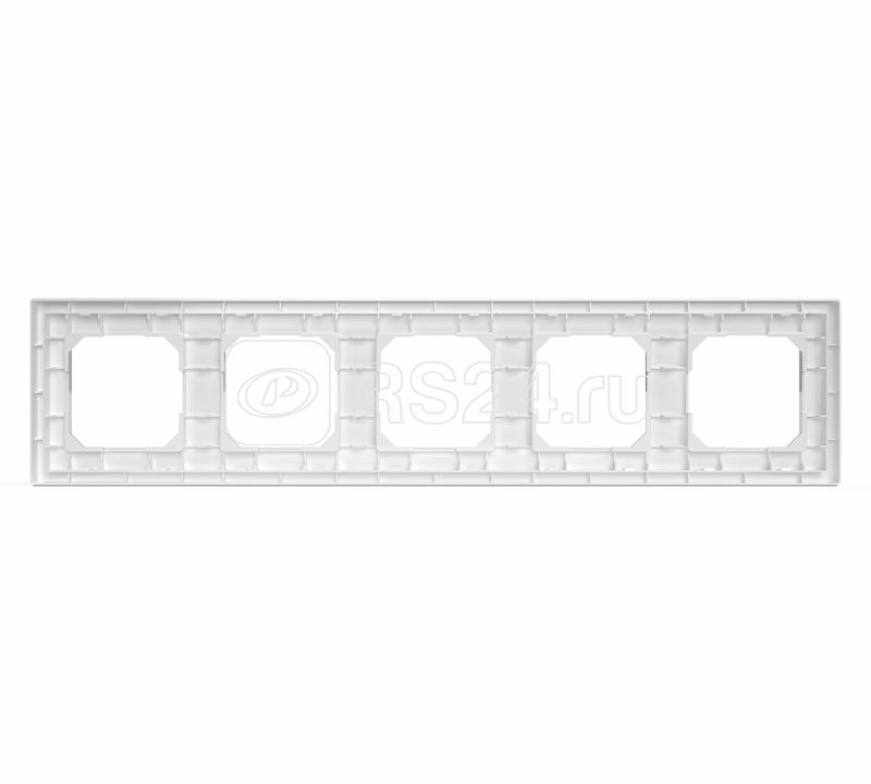 Рамка 5-м Pixel бел. TOKOV ELECTRIC TKE-PX-RM5-C01