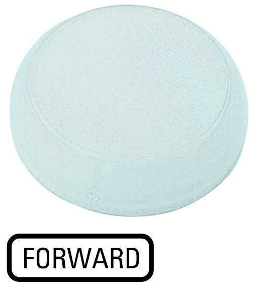 Линза для сигнальных ламп M22 -XL-W-GB15 выступающая "FORWARD" бел. EATON 218422