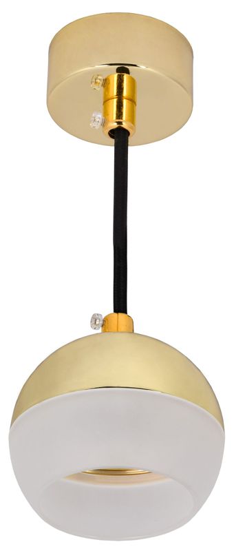 Светильник 4012 подвесной под лампу GX53 золото IEK LT-UCB0-4012-GX53-1-K22