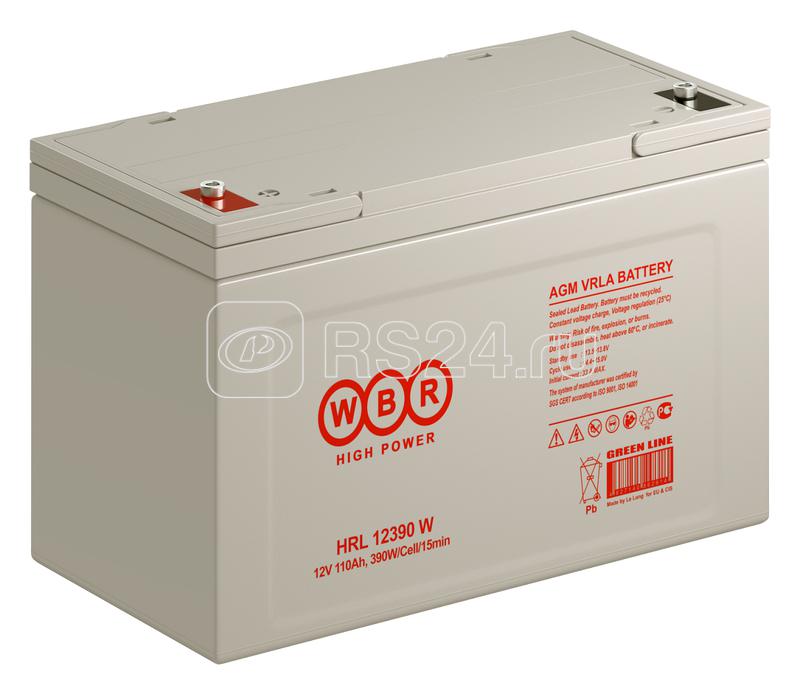 Аккумулятор 12В 110А.ч WBR HRL12390W WBR