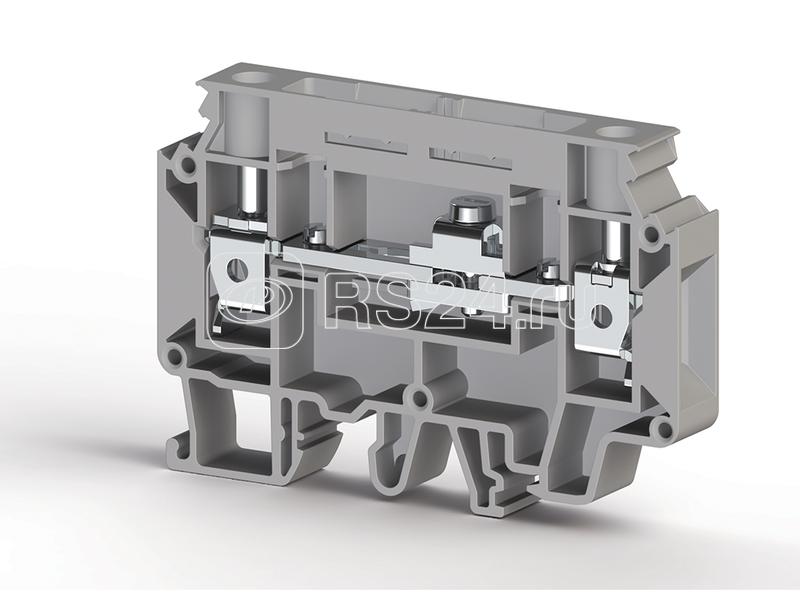 Клеммник измерительный без тест. разъемов 10кв.мм сер. WGO2N Klemsan 375890