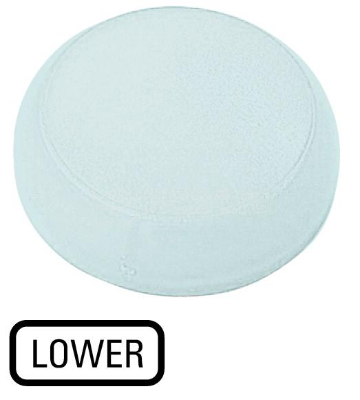 Линза для сигнальных ламп M22 -XL-W-GB18 выступающая "LOWER" бел. EATON 218425