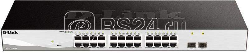Коммутатор управляемый DGS-1210-26/FL DGS-1210-26/FL1A 24G 2SFP D-Link 1710884