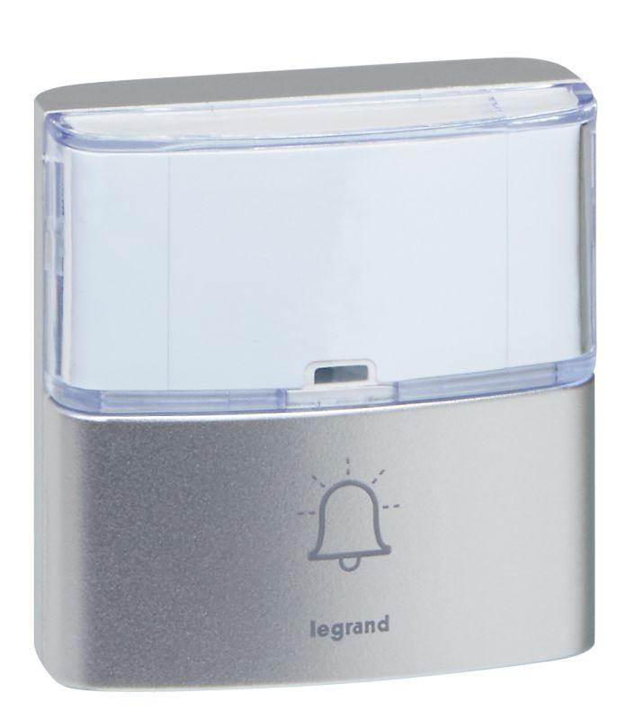 Комплект беспроводного звонка "Премиум" - 30 рингтон. дальн. 200 м алюм. Leg 094271