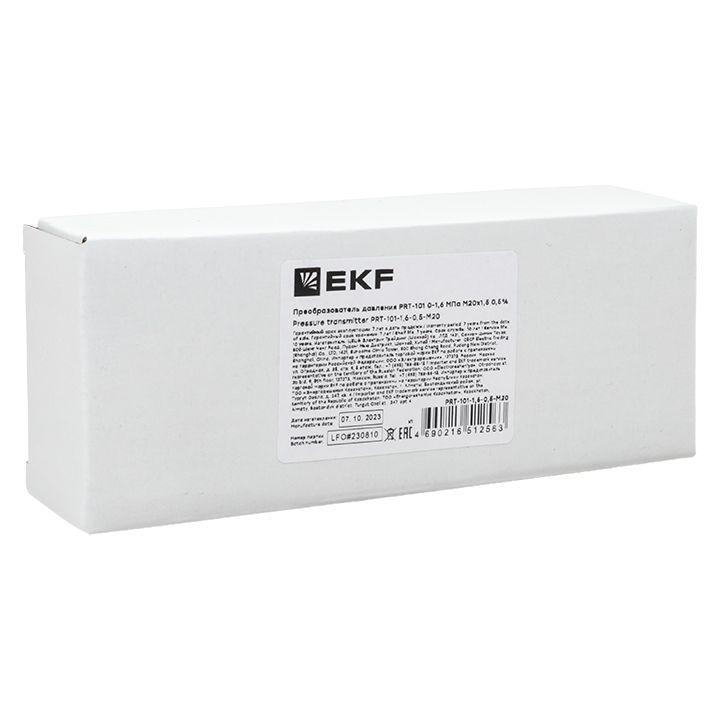 Преобразователь давления PRT-101 0-1.6 MПа M20х1.5 0.5проц. EKF PRT-101-1.6-0.5-M20