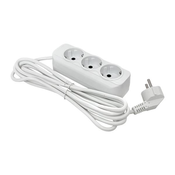 Удлинитель 3х3м с заземл. 16А IP20 Эксперт 3.0кВт ПВС 3х1 PROxima EKF UBA16-310-3-03