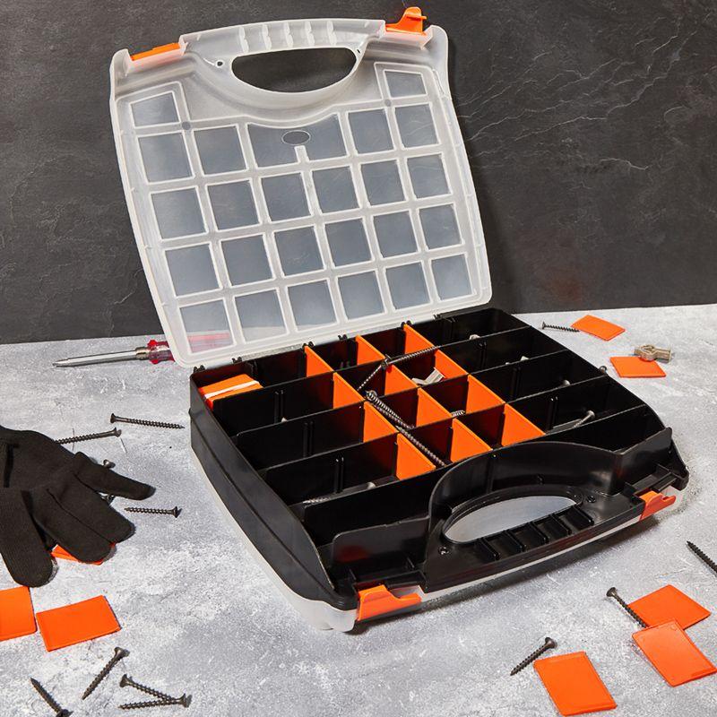 Ящик для инструмента 325х280х85мм универс. двойн. пластик. PROCONNECT 12-5022-4