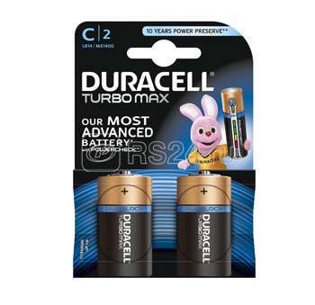 Элемент питания алкалиновый C/LR14-2BL Turbo (блист.2шт) Duracell Б0018574 Элемент питания алкалиновый C/LR14-2BL Turbo (блист.2шт) Duracell Б0018574