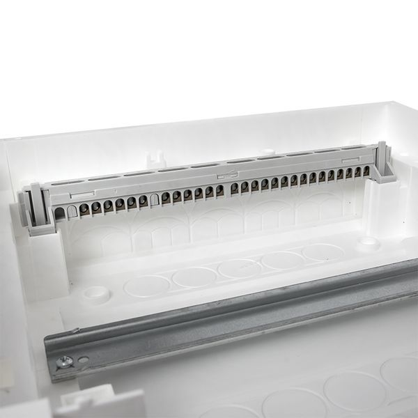 Основание силового щита Nova с DIN-рейками 48мод. IP41 PROxima EKF nv-pbase-48