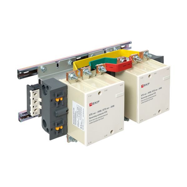 Контактор реверсивный КТЭ 185А кат. 230В AC 2НО EKF ctr-b-r-185