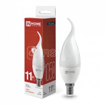 Лампа светодиодная LED-СВЕЧА НА ВЕТРУ-VC 11Вт свеча на ветру 4000К нейтр. бел. E14 1050лм 230В IN HOME 4690612030470