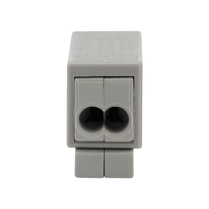 Клемма СМК 224-112 для светильника 2-проводная 1.0-2.5/0.5-2.5кв.мм бел. (уп.5шт) Rexant 07-2411-5