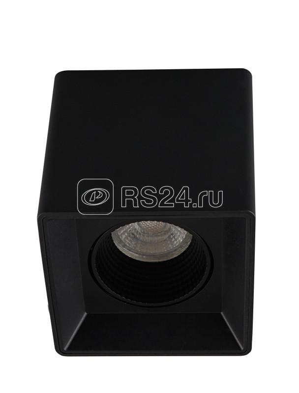 Светильник 10Вт GU5.3 IP20 LED накладной пластик черн./черн. DENKIRS 654417