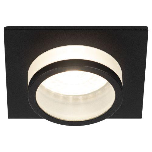 Светильник встраиваемый алюм. KL88 BK MR16/GU5.3 черн. Эра Б0054355