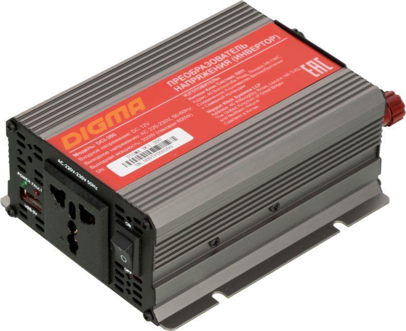 Автоинвертор DCI-300 300Вт 479863 Digma 479863