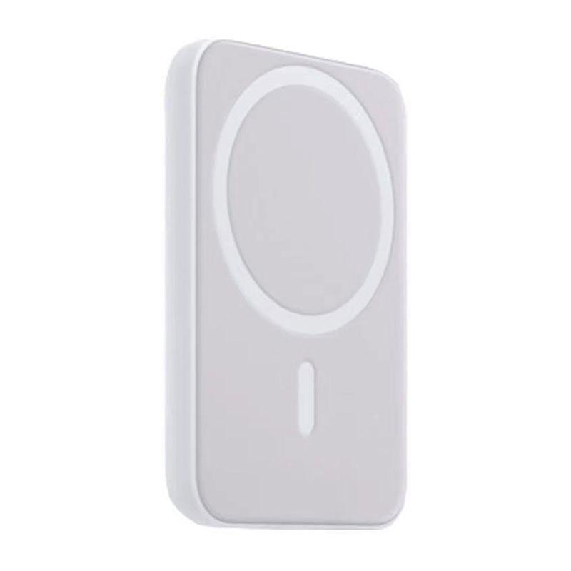 Устройство зарядное портативное беспроводное Power Bank (аккумуляторная батарея) 5000мА.ч MagSafe бел. Rexant 30-2053