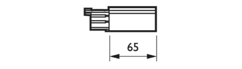 Аксессуар для шинопровода ZRS750 EPSR BK (XTS11-2+41-2) PHILIPS 910502558518