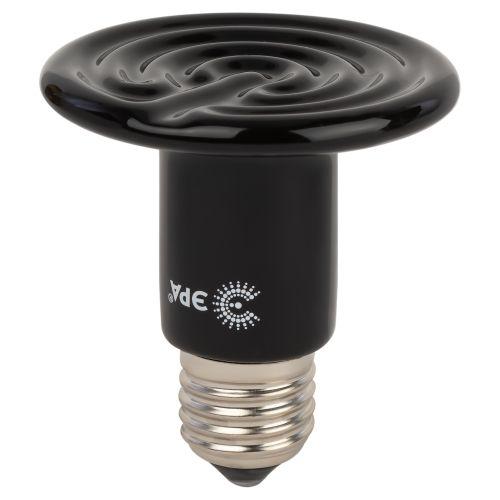 Излучатель тепловой (лампа инфракрасная) FITO-50W-НQ CeramiHeat RX 50Вт E27 для брудера/рептилий керамическая (не дает света) Эра Б0052714