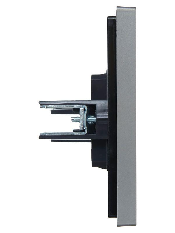 Заглушка с суппортом FORTE&PIANO FP541 сталь IEK FP-PL10-K46