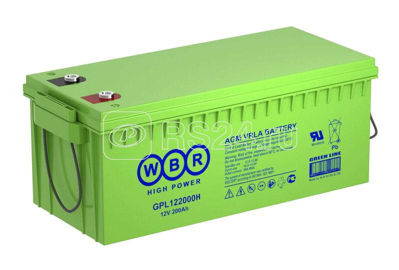 Аккумулятор 12В 200А.ч WBR GPL122000H WBR