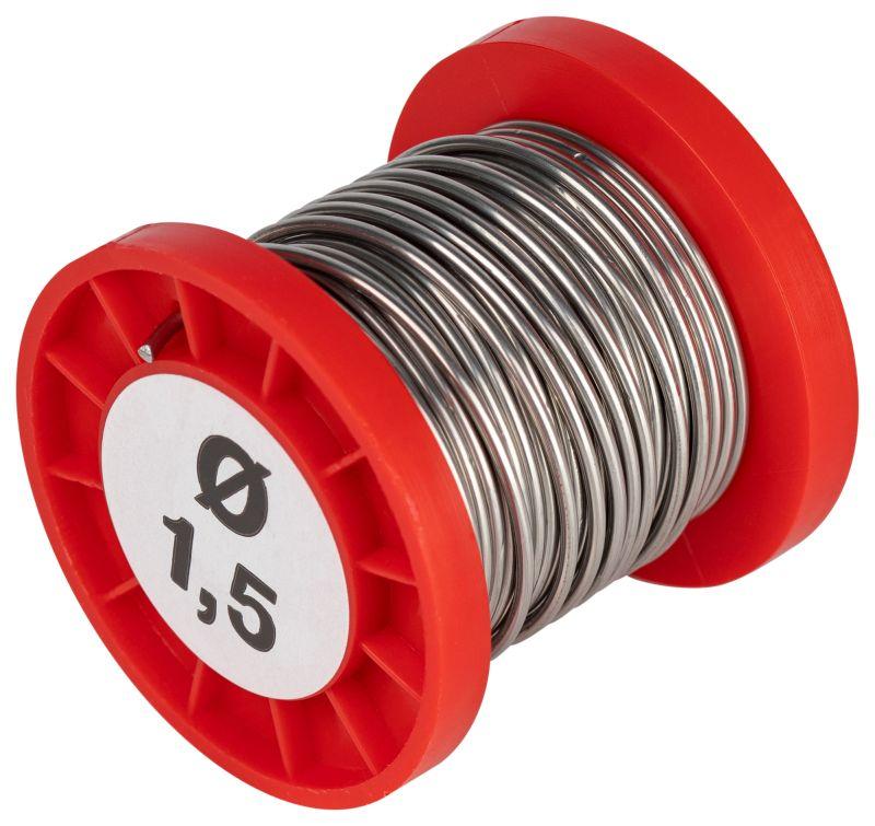 Припой для пайки ПОС 61 проволока d1.5мм катушка 100гр Эра Б0061079