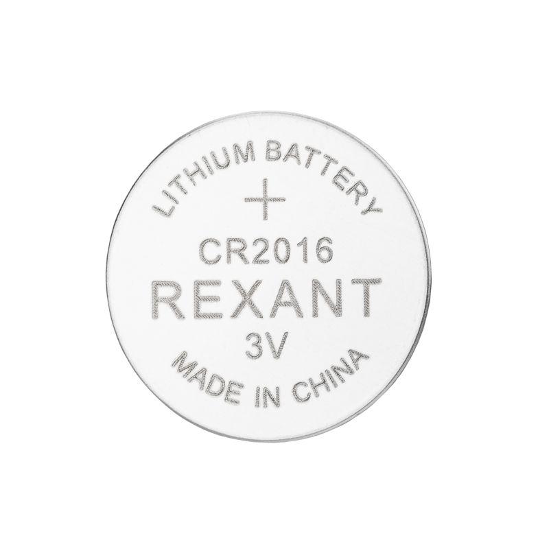 Элемент питания литиевый CR2016 3В (блист.5шт) Rexant 39-1106 Элемент питания литиевый CR2016 3В (блист.5шт) Rexant 39-1106