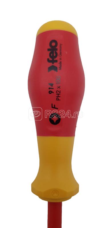 Отвертка диэлектрическая крестовая PH2х100 Felo 91420390