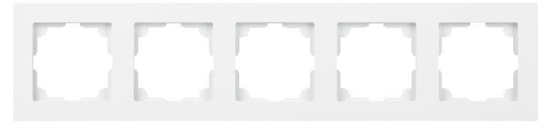Рамка 5-м СП Accent 6-505-01 бел. Intro Б0063775