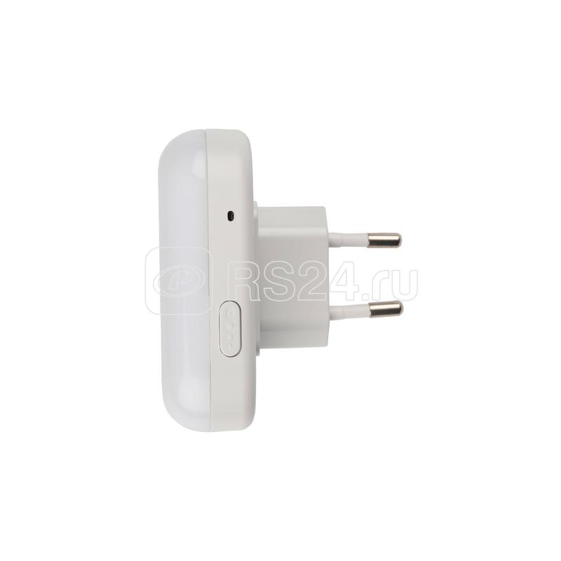 Светильник светодиодный JN-01-L 0.5Вт 6500К IP20 ночник в розетку датчик освещенности JazzWay 5061996