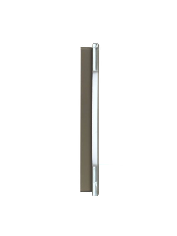 Рамка 1-м BRITE РУ-1-2-БрД стекло дым. IEK BR-M12-G-K30