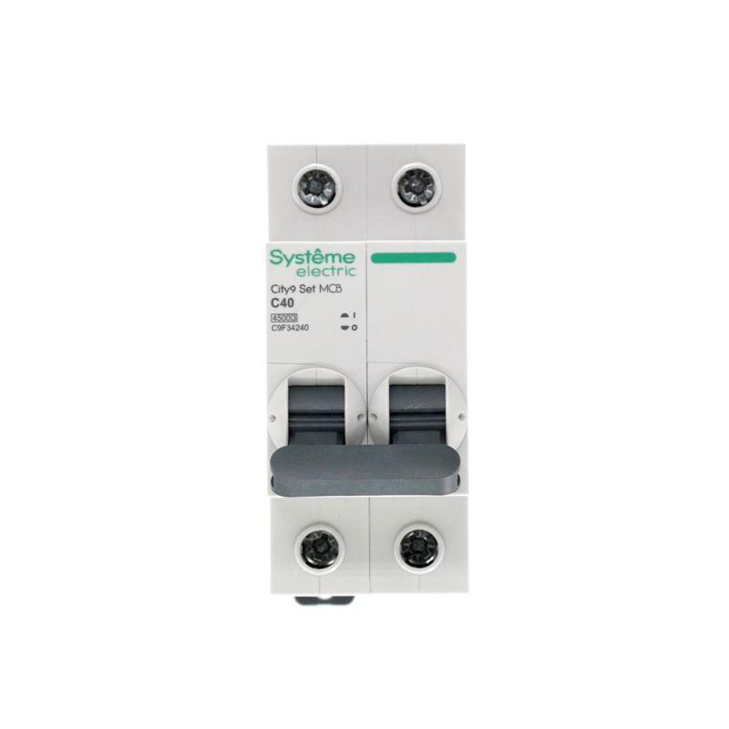 Выключатель автоматический модульный 2п C 40А 4.5кА City9 Set 230В SE C9F34240
