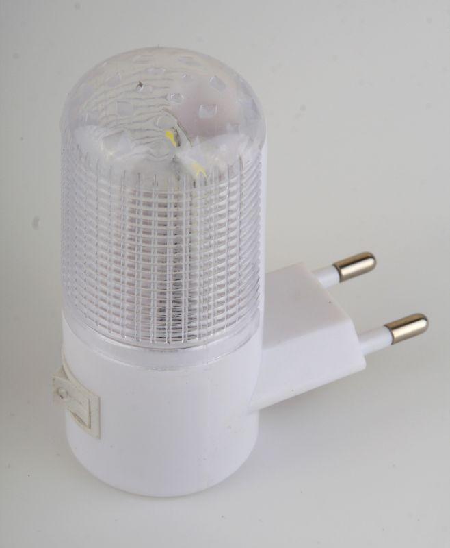 Светильник светодиодный NL-250 220В ночник с выкл. бел. Camelion 14357