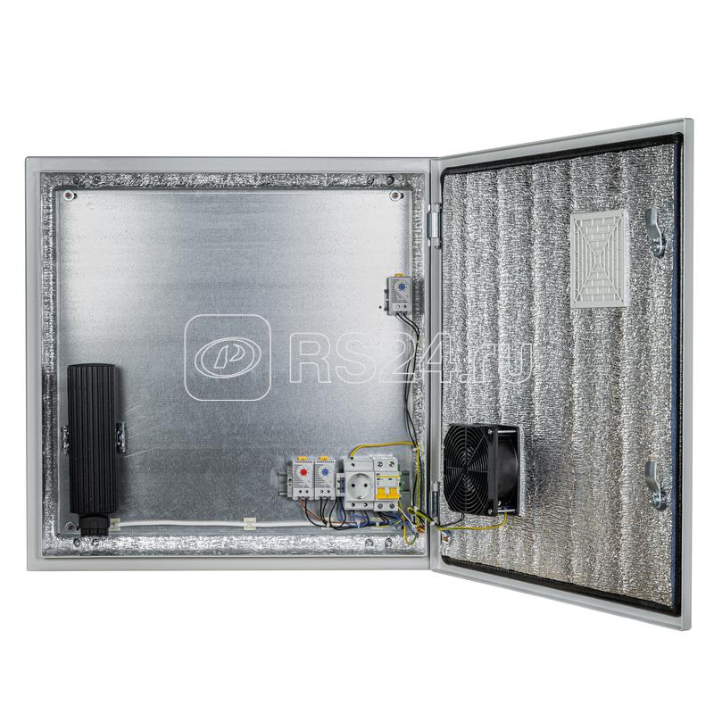 Термошкаф -55град. до +50град.C 600x600x210мм IP54 4УТПВ-А+ (Ver. 2.0) с обогревом и активной вентил. Mastermann 00-00016762