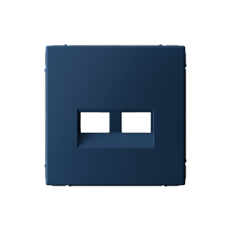 Накладка двойная ArtGallery для информационных функций типа Keystone аквамарин SE GAL001190