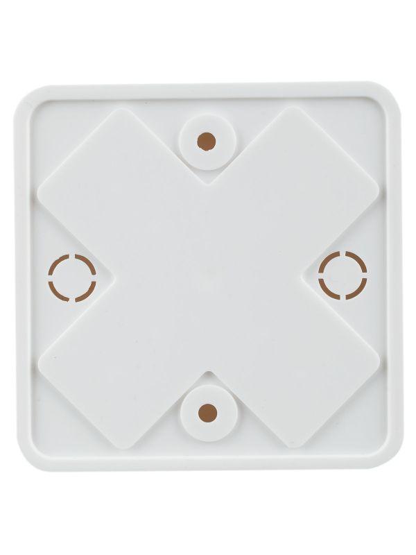 Коробка распаячная ОП 75х75х20 IP40 КМ41212-01 (6 клем. 6кв.мм) бел. IEK UKO10-075-075-020-K01