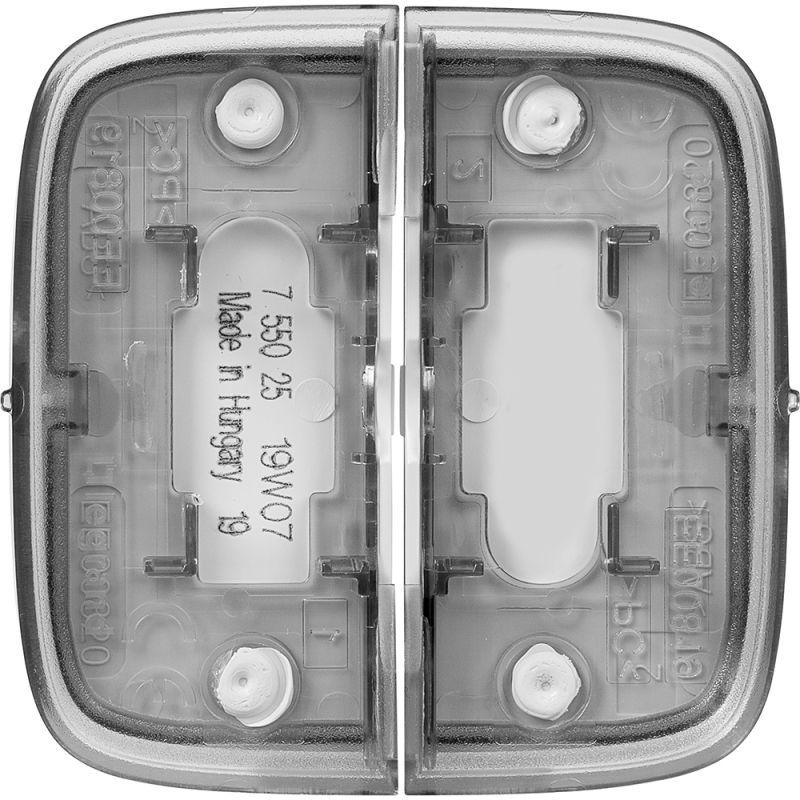 Панель лицевая Valena Allure для 2-кл. выкл. бел. Leg 755025