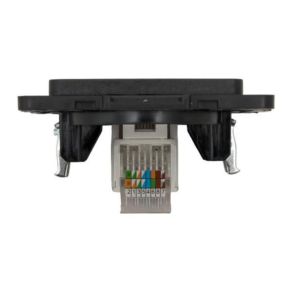 Розетка компьютерная 1-м Стокгольм RJ45 механизм черн. PROxima EKF EZK01-035-10