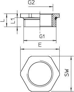Адаптер 165 ADA M63-PG42 OBO 2088346