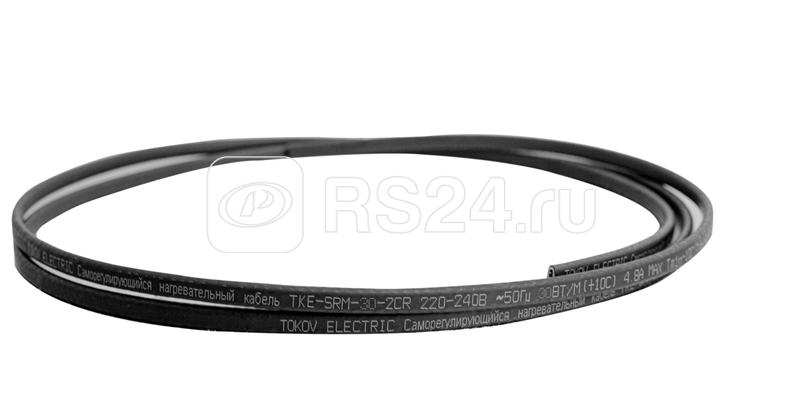 Кабель нагревательный саморег. 30Вт/м с экраном термопласт TOKOV ELECTRIC TKE-SRM-30-2CR