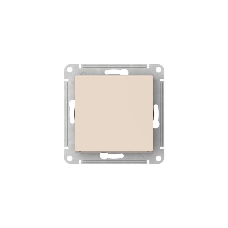 Выключатель 1-кл. AtlasDesign (сх. 1) 10AX быстрозажим. клем. механизм беж. SE ATN000211S