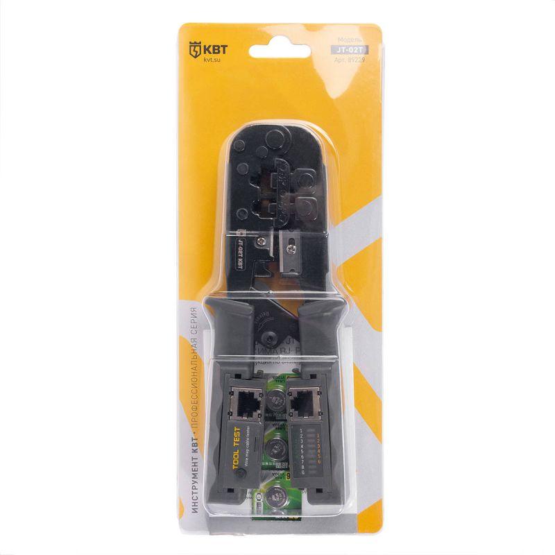 Пресс-клещи для RJ разъемов JT-02T КВТ 89229