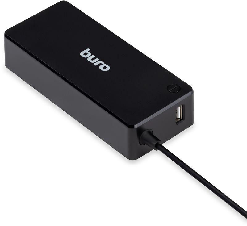 Блок питания BUM-0221B90 автоматич. 90Вт 18.5-20В 11-connectors 4.5А 1А 2.4А от бытовой электросети LED индикатор BURO 484585