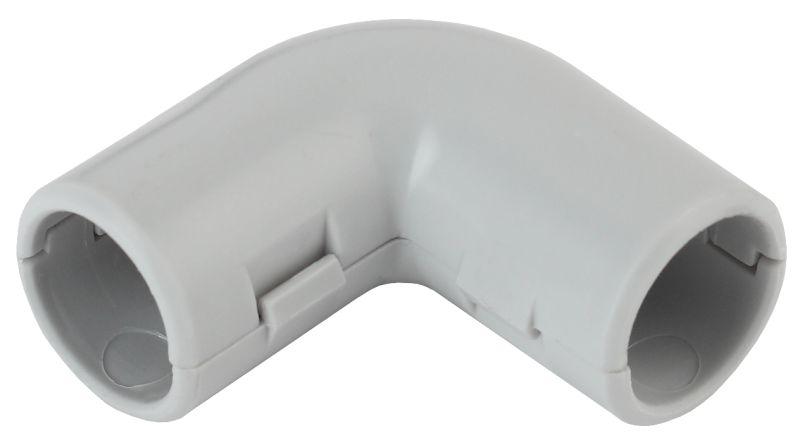 Угол соединительный 90град. для труб d32мм сер. Эра Б0036837