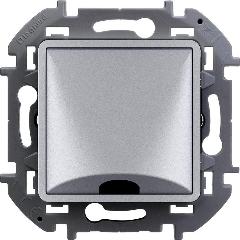 Вывод кабеля Inspiria с зажимом для крепления алюм. IEK 673892