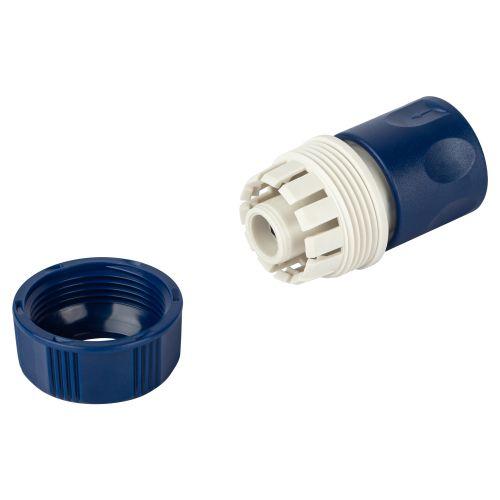 Соединитель-коннектор для шланга 19мм (3/4) пластик (50/200/2400) Green Apple Б0017770