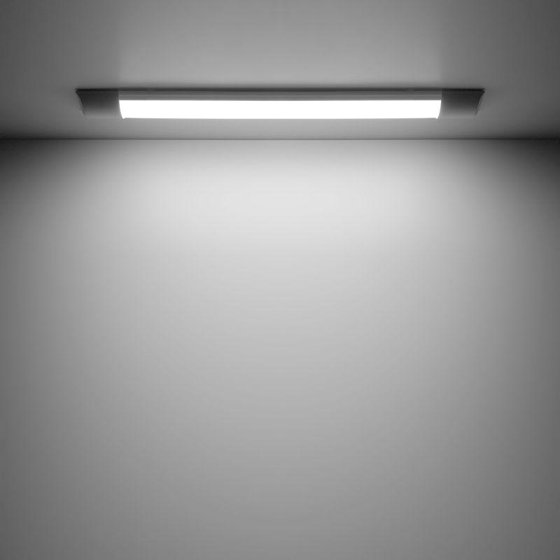 Светильник светодиодный WLF-2 18Вт 4000К IP40 1520лм 592х75х25мм ДПО линейный матов. рассеив. сталь GAUSS 844424218